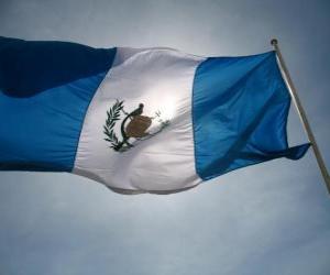 Puzzle Σημαία της Γουατεμάλας
